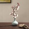 Flor de Ciruelo Simulada China Pastoral Flor de Seda Simulada Rama Seca Corta Decoración de Pastel de Flor de Ciruelo Invierno Flor de Ciruelo Hogar Suministro Transfronterizo