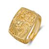 Mejor venta en Medio Oriente anillo de dragón dominante chapado en oro birmano anillo de dragón moda para hombre anillo de dragón al por mayor