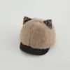 Gorro para Bebé Estilo Coreano Dibujos Animados Retro Felpa Ala Corta 1-2 Años Bebé Estilo Retro Gorra
