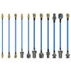 Cable coaxial RF de baja pérdida con cabeza SMA hembra a interfaz BNC para conexión de antena de TV WIFI