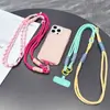 Cordón para Teléfono Móvil Estilo Coreano, Doble Cuerda, Cuerda Larga, Portátil Cruzado, Tarjeta Fuerte Antiperdida, Correa para Montañismo al Aire Libre para Hombres y Mujeres