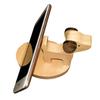 Soporte de madera para teléfono móvil, soporte creativo de madera maciza para escritorio, soporte de madera para teléfono móvil, soporte de animales para teléfono móvil