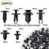 Aplicável à fivela Ford misturou carro comum fivela universal piercing expansão clipe de nylon 200PCs