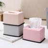 Caja de Papel de Plástico Estilo Europeo Creativa Sala de Estar Hogar Caja de Pañuelos Simple Linda Servilleta Restaurante Hogar Tubo de Papel Higiénico