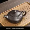 Bule de Argila Roxa Autêntico Yixing Grande 400ml Conjunto de Chá Artesanal Presente para Idosos e Líderes, Conjunto de Preparo de Chá de Luxo Leve de Alta Qualidade B12