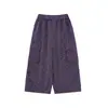 Conjunto de Primavera y Otoño para Niños Wulibu: Pantalones Casuales a Cuadros con Camiseta de Dos Piezas Falsas a Cuadros Color-Block y Pantalones Rectos de Trabajo