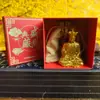 Directo de fábrica: Estatua de Buda Bodhisattva Ksitigarbha, adorno de aleación, decoración de mesa para adoración en casa, regalo, envío directo sin costuras