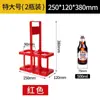 Porta Botellas de Vino para Barra, Marco Grueso para Vino, Estante con Cubitera para Hielo de Bar, Plástico Rectangular para Almacenamiento de Herramientas KTV, Estante para Vino