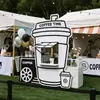 Bolsa Tote Gigante Creativa Comercial, Decoración de Exhibición para Cafeterías, Accesorios Fotográficos Personalizados para Atracciones Turísticas