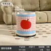 Cubo de basura para sala de estar, Cubo de basura redondo de alta gama para el hogar para cocina, inodoro, baño, gran capacidad, contenedor de almacenamiento de basura de tamaño grande