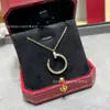 Cadena de Uñas con Diamantes Completos, Versión de Alta Gama Chapada en Oro Rosa de 18 Quilates, Cadena de Uñas Clásica con Diamantes Completos, Cadena Gruesa, Estilo Europeo y Americano