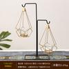 Simples Geométrico Pendurado Cesto Castiçal Ornamentos Layout de Atmosfera Romântico Casa Restaurante Ocidental Jantar à Luz de Velas Adereços de Castiçal