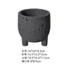 Maceta de Cemento Shengyu Creativa Personalizada Superficie Lunar Nórdica ins Simple Maceta para Suculentas Maceta de Trípode para Interiores