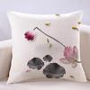 Regalos: Flor de Loto Tridimensional Estilo Chino Decoración del Hogar, Cojín para Sofá de Sala de Estar, Cojín Decorativo, Venta al por Mayor, Personalizable con Logo, Suave