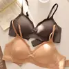 Base Líquida Invisible Sin Costuras para Busto Grande que Hace que Parezca Más Pequeño, Copa sin Espacio, Push-Up, Sujetador Cómodo de Una Pieza Bl2538
