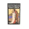 10.3*6 waite tarot Sin Bordes Smith Tarjeta de Popularización Ojo Espiritual Arte Dorado waite tarot