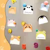 Notas Adhesivas de Animales Lindos Uso Estudiantil Adhesivas con Forma de Mensaje Memo Pegar N Veces Despegables Bloc de Notas Adhesivas Oficina