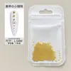Joyería de Bolas Pequeñas de Acero para Uñas 0.4mm Mini tamaño pequeño Tamaño Oro Plata Metal Bola Pequeña Accesorios para Uñas DIY