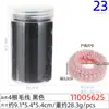 Cuerda para el pelo grande de rombo de 5 cm, anillo para el pelo, cuerda para el pelo de alto nivel, caja transparente de cristal rectangular para mujer, 20 cuerdas para la cabeza