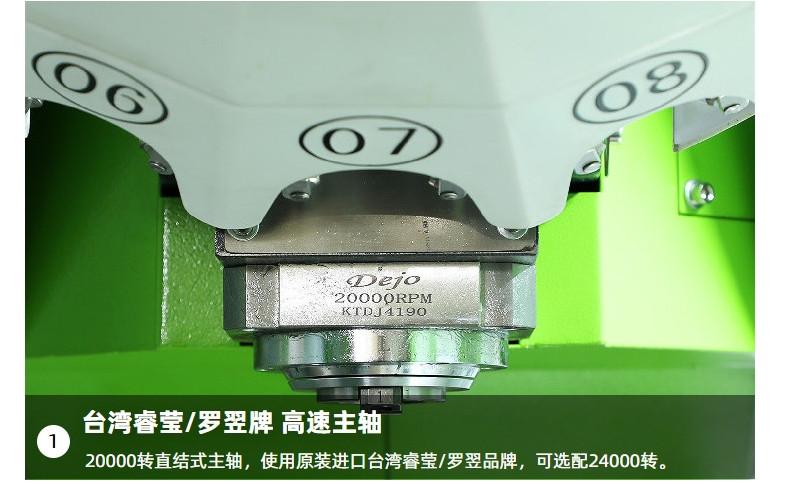 工厂现货钻攻铣数控中心 小型cnc机 T6/T8/T16数控钻攻中心机床