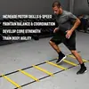 Escalera de Agilidad, Escalera de Cuerda para Entrenamiento de Fútbol y Baloncesto, Escalera de Salto para Juego de Pies, Escalera Suave, Equipo de Entrenamiento de Fútbol