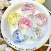 Acrílico Imitação Mabe Galvanizado UV Colorido Uva Pingente de Chaveiro DIY Charme de Brinco Acessórios de Joia