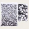 Atacado Transfronteiriço de Strass de Resina Coloridos de Fundo Plano 3mm Strass de Resina de Cores Misturadas Strass para Nail Art Strass para Decoração de Unhas