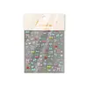 Pegatinas de Manicura en Relieve Estilo Ins Material Estilo Dulce Pegatinas para Uñas Joyas de Arte para Uñas con Lazo Rosa