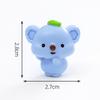 Muñeco de Peluche de Koala Lindo Decoración DIY Accesorio de Bolsita Sorpresa Resina para Coche Escritorio Adorno Pequeño Creativo