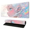 Fornecimento Direto da Fábrica Mouse Pad de Anime para Jogos Tamanho Grande Tapete Resistente a Manchas Tapete para Mesa de Computador Antiderrapante Proteção para o Pulso Teclado Pad