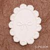 Pegatina de Tela Bordada de Encaje Blanco Flor de Doble Capa Mariposa Estilo Chino Pegatina Bordada Decoración para Cheongsam Hanfu Tela Autoadhesiva