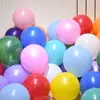 Balões Coloridos Foscos de 10 polegadas Atacado para Decoração de Aniversário Infantil, Casamento e Arranjos de Celebração de Lojas, Balões Espessados