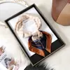 Bufanda Cuadrada de Moda Versátil Estilo Coreano Floral 70% Seda Artificial Pañuelo de Cuello Pañuelo de Cuello de Alto Grado con Puntos Venta al por Mayor