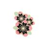 Broche Criativo Novo Desenho Animado Flor de Cerejeira Liga Alumínio Estudante Versátil Simples Joia Emblema Chic Pinos Flor de Cerejeira