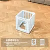 Caseta para Perros, Valla para Perros, Valla Transparente, Valla para Mascotas Empalmable, Jaula para Perros, Uso Doméstico para Perros Pequeños y Gatos, Transparente y Visible