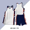 Conjunto de Uniformes Impresos para Entrenamiento y Competición New Jersey para Estudiantes de Secundaria Compra Grupal Transpirables de Secado Rápido Uniformes de Baloncesto para Niños Venta al por Mayor