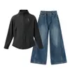 Ropa de Otoño para Niñas Chaqueta 2026 Nuevo Estilo Súper Bonito para Niños Sudadera con Cremallera Estudiantes de Secundaria Moda de Otoño Top Casual