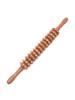 Rodillo masajeador rueda de dragado Meridian masajeador de madera para frotar Meridian rueda de masaje de madera carbonizada