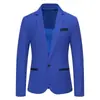 2024 comércio exterior transfronteiriço Amazon Masculino combinação de cores masculino casamento casual terno slim fit tamanho europeu vestuário masculino