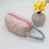 Ins saco cosmético das mulheres de grande capacidade lápis caso multi-funcional lavar portátil saco de armazenamento candy color carteira de mão simples