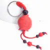 Atacado pingente chaveiro cinábrio com gravação segura do ano de nascimento para homens e mulheres, peixinho cada ano mais criativo para pendurar na cintura