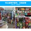 Malla de acero inoxidable gancho de rejilla gancho para etiqueta de precio gancho para estante de supermercado gancho para tienda de conveniencia rejilla gancho de alambre doble