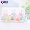 Suministro directo de fábrica 16 mm color interior mate cabeza de conejo material DIY cadena para teléfono móvil tocado accesorios de joyería acrílica