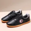 Nuevos zapatos de Tai Chi para mujer en verano, hechos de piel de vaca suave y transpirables, zapatos de artes marciales Chen Jiagou Tai Chi para hombre, zapatos de práctica para el Brocado de Ocho Secciones