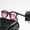 2024 Nuevas Gafas de Sol Redondas de Uña de Arroz con Marco Pequeño de Alta Calidad para Mujer Tendencia de Moda Transfronteriza Celebridad de Internet Sombrilla Gafas de Sol para Hombre