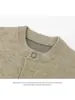 Suéter Chaqueta Cardigan Estilo Americano Corte Limpio Unisex Estilo Pareja Otoño/Invierno Ropa de Punto Casual de Gama Alta