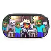 Dropshipping Minecraft Legends Compartimento para Estudiante Estuche Caja de Papelería Minecraft Caja de Bolsa de Cosméticos