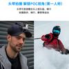 Soporte de fijación para teléfono móvil con auriculares GOPRO 360 antideslizante con tres cabezales de goma y cámara deportiva con vibración, accesorios para transmisión en vivo