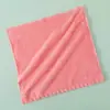 Toallas Cuadradas de Coral Fleece al por Mayor para Fabricantes, Toallas Faciales para Niños, Toallas de Mano para Jardín de Infancia, Paños Desmaquillantes, Aspirables