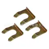 Clip Universal para Tubería de Aceite de Coche, Cable de Cambio de Marchas, Tarjeta de Hierro de Fijación para Cable de Freno de Mano, Clip Metálico en Forma de U, Clip de Acero